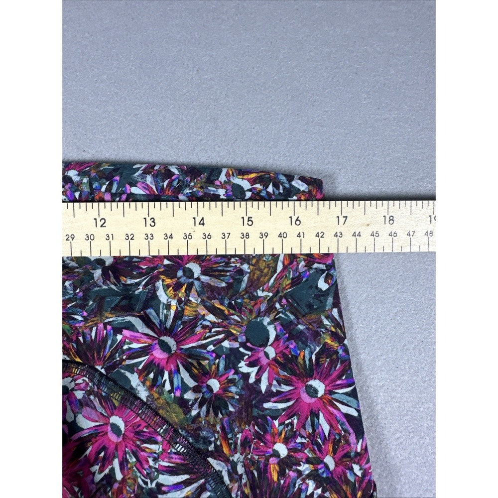 Lululemon Size 12 Base Pace High-Rise Tight 25" Floral Electric Multi No Tag - Picture 7 of 8